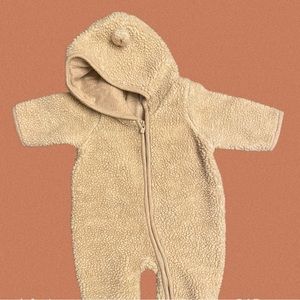 GAP Infant Cozy Bear Zip Suit